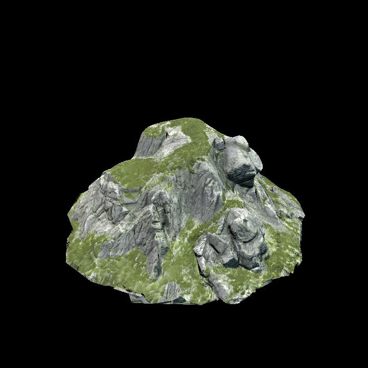 Terrain, Hill, Rock 19