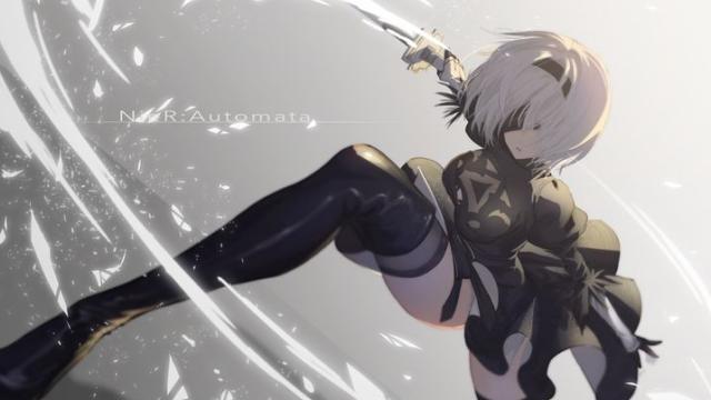 R-18 Yorha 2B (Nier Automata) Pills animated Pills