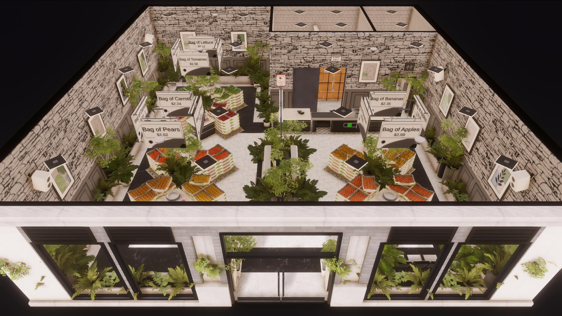 [JH] C1 Fruit & Veg Store (MAXED) Monotone preview