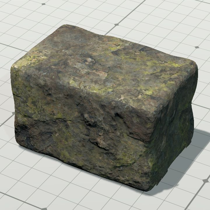 Boulder rocks D - slab horiz 4