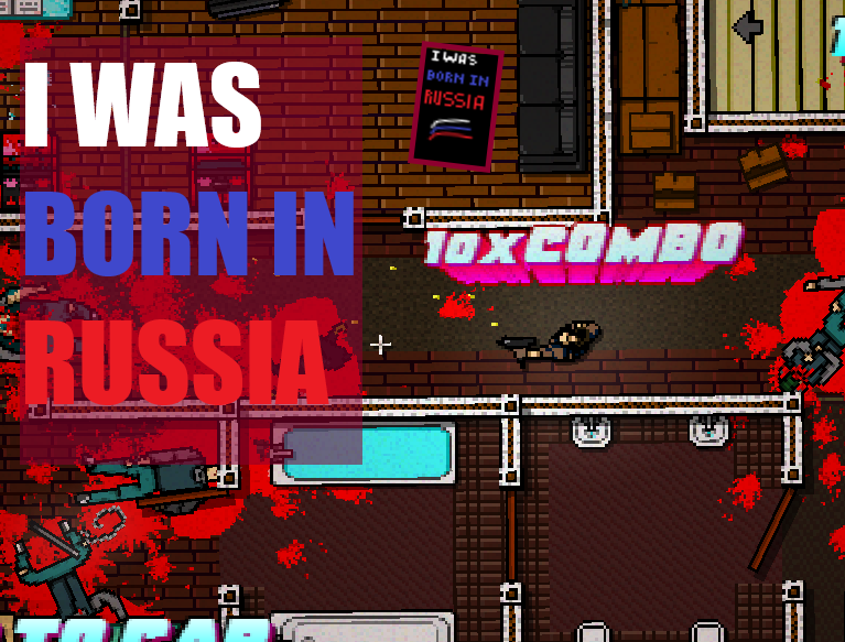 I WAS BORN IN RUSSIA (Hammer ; 2 floors ; medium ; 16x full combo)
