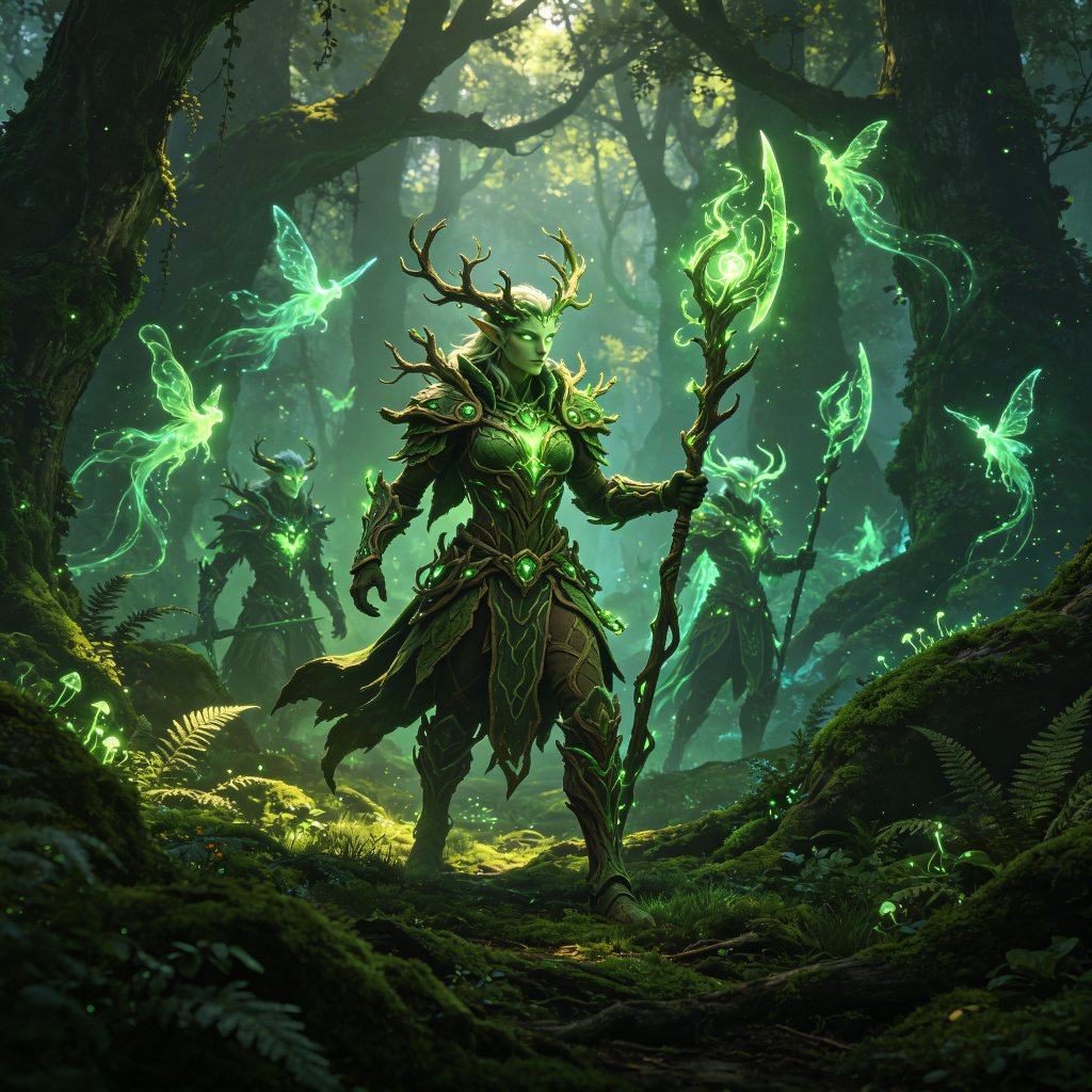 木精灵森林强化 - Wood Elves Forest Boost