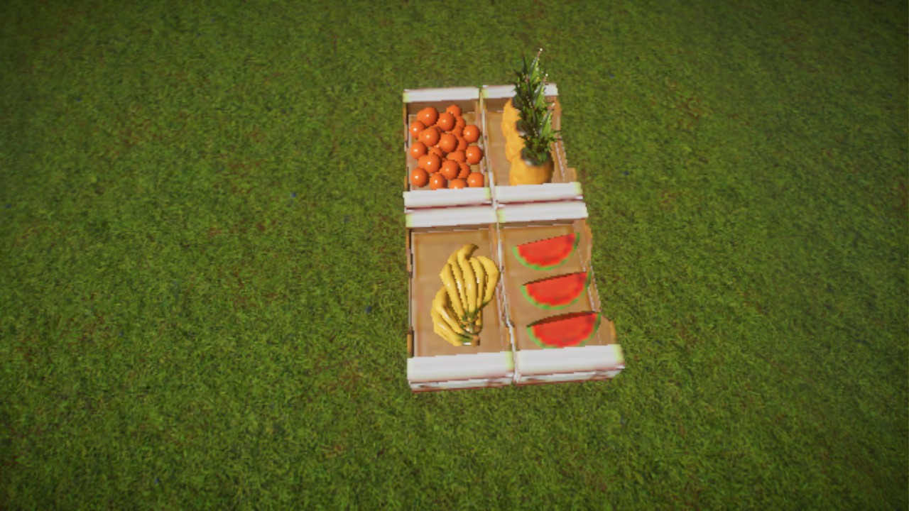 Cajas de frutas