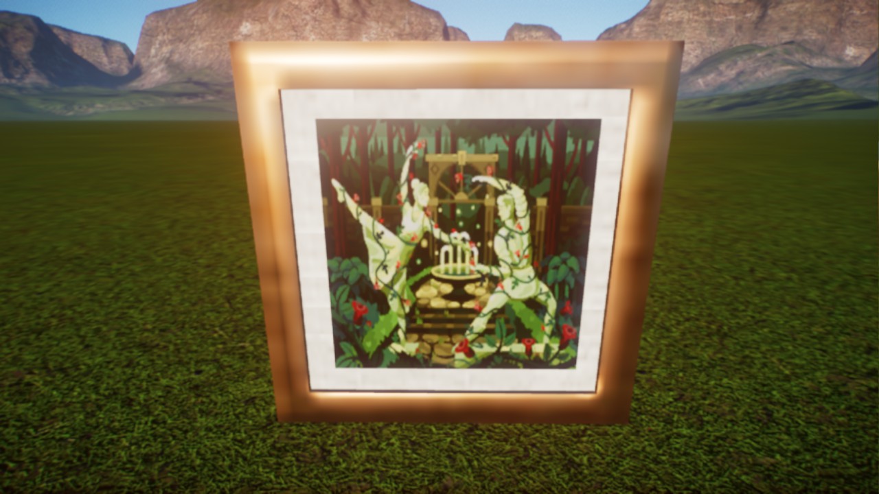 Golden Frame - Framed Painting - ArtDecor