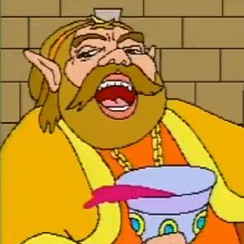 King Harkinian's Laugh for Satan