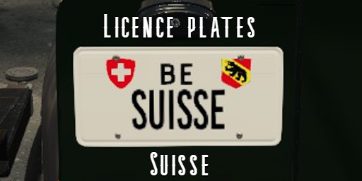 Licence Plates Suisse