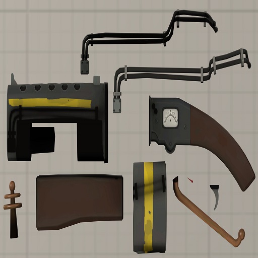 Team Fortress 2 Enhanced Lightning Scattergun (Prop)