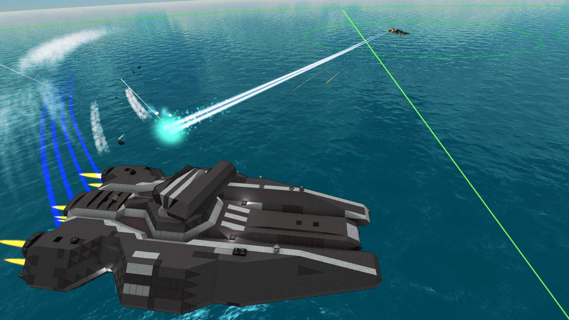 Pulsar Gunship HOMEWORLD 2