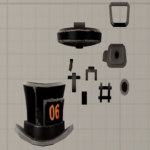 Team Fortress 2 Enhanced Turret Topper (Prop)