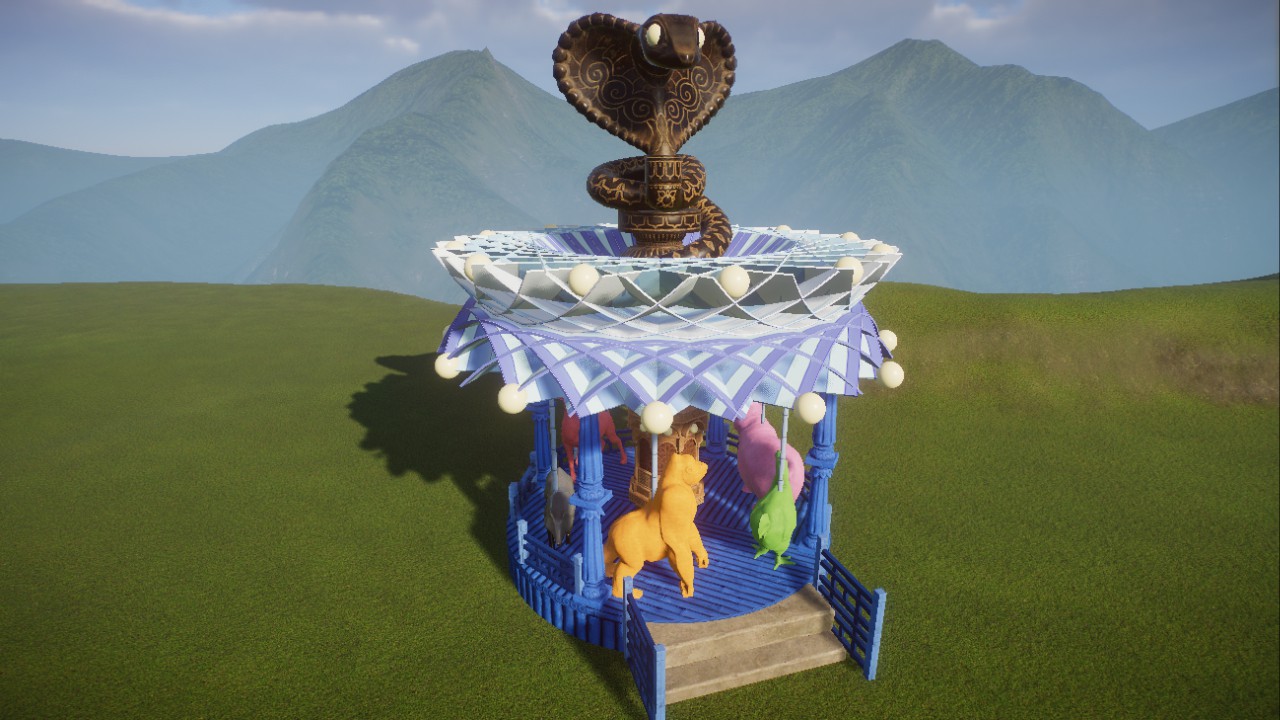 children's carousel, Kinderkarussell