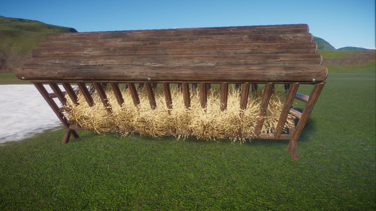 feed rack, Futterraufe