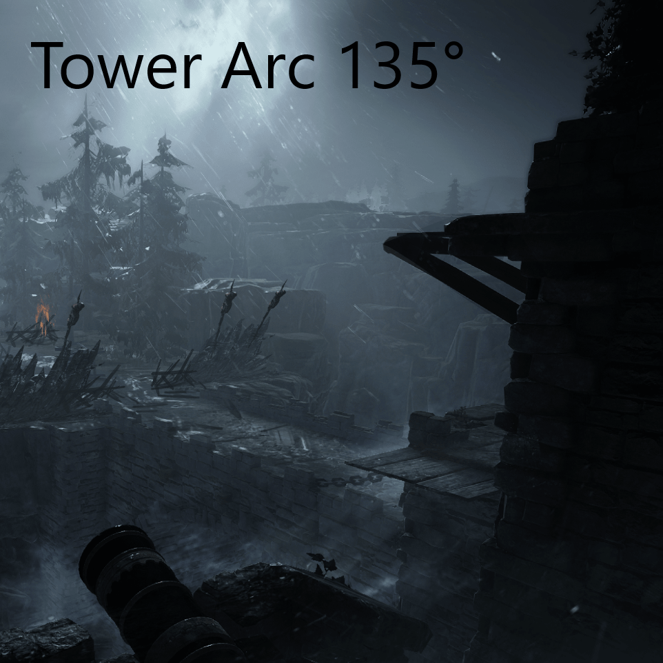 Siege - Tower Arc 135°