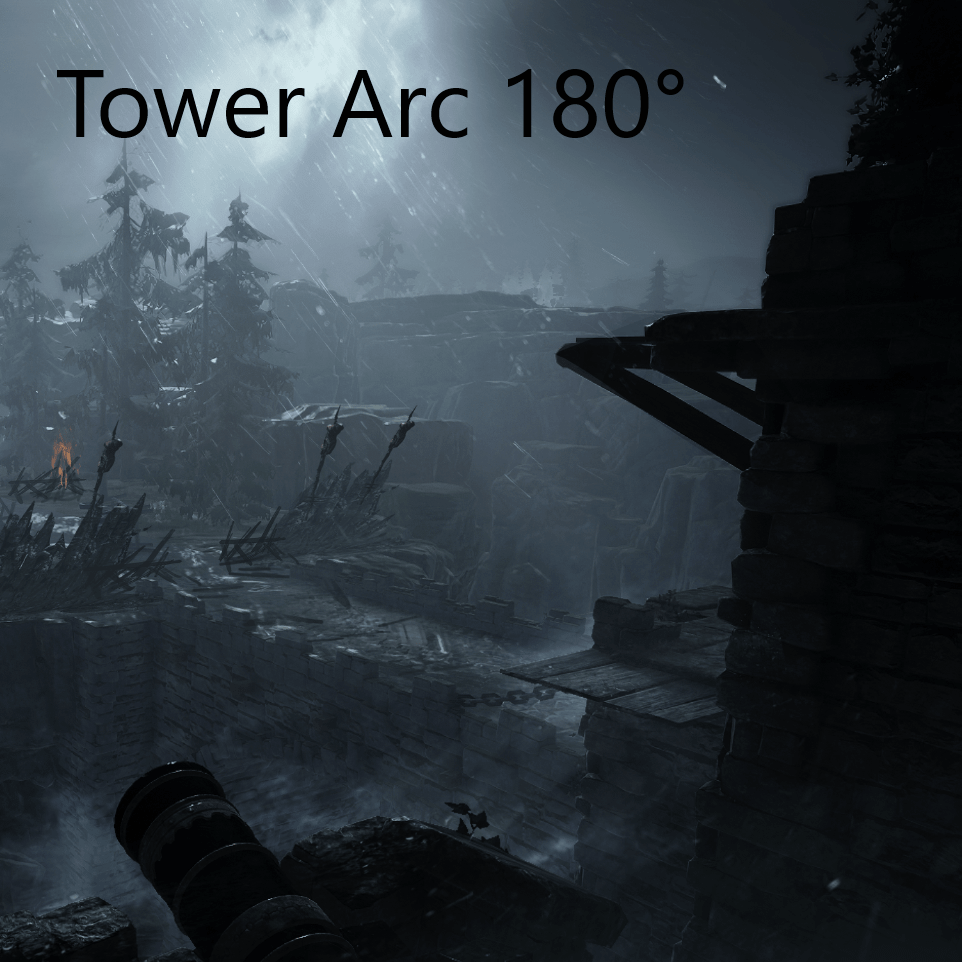 Siege - Tower Arc 180°