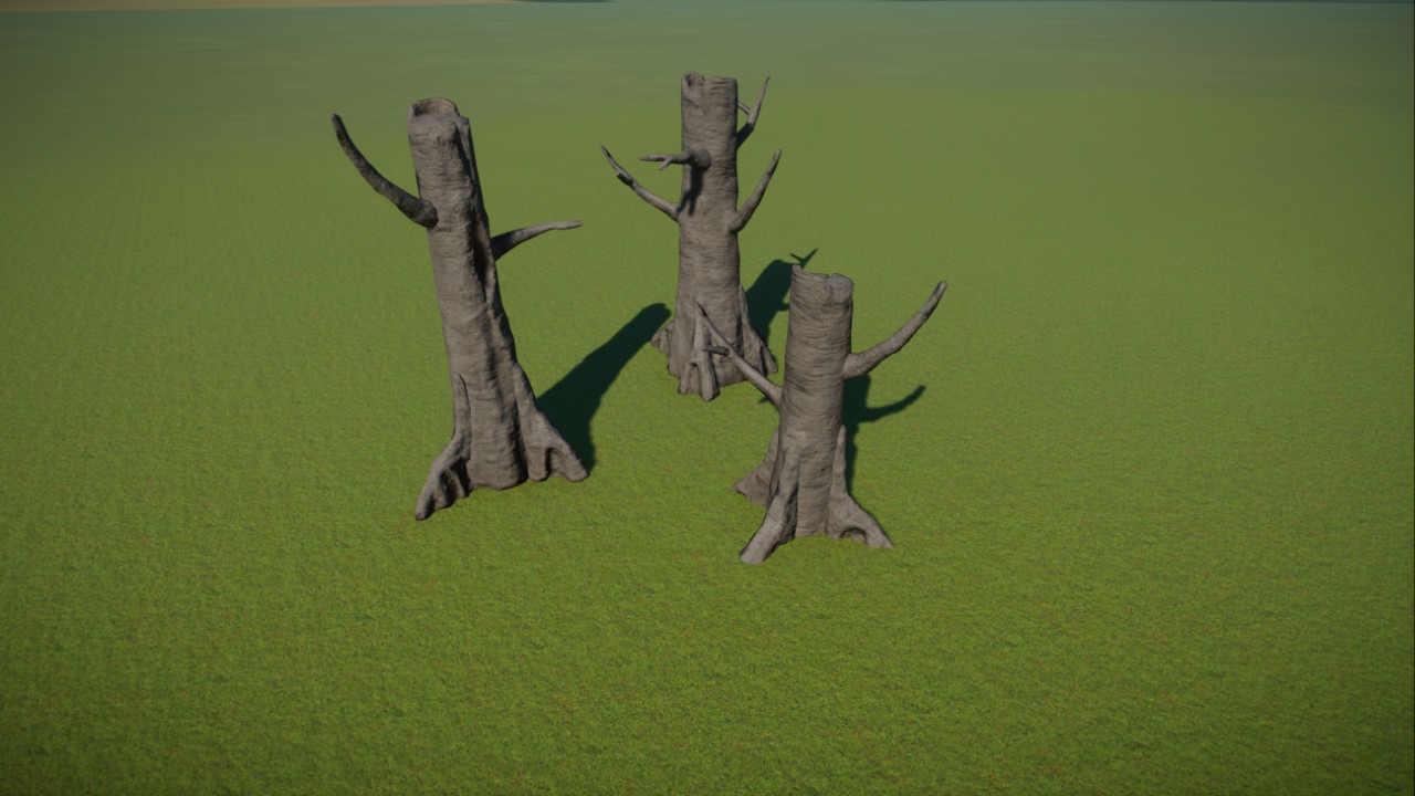 Dead Cypress Tree Set