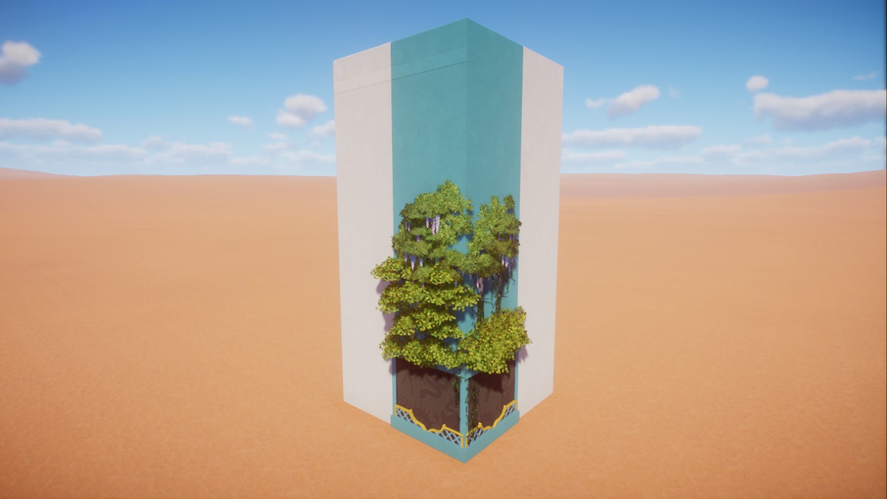 North African Exhibit Tower