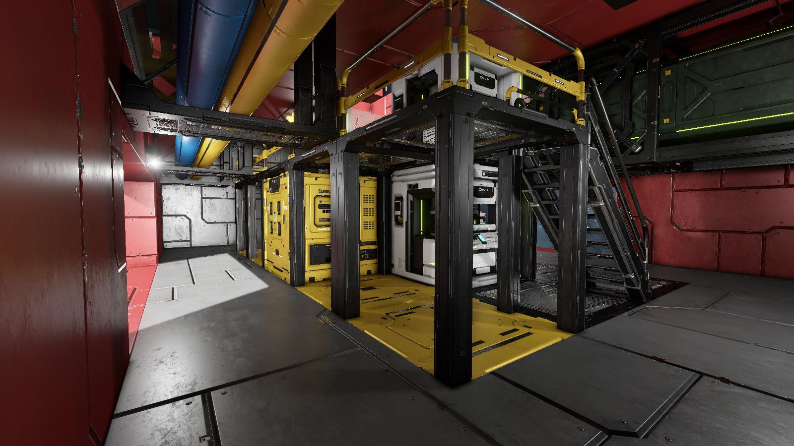 Module Interior - Reactor Set