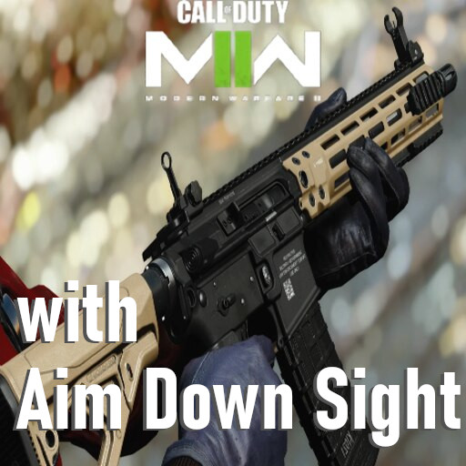 COD:MW2022 M4 (M16) with Aim Down Sight