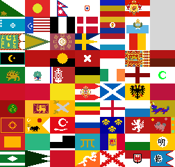 1575-1650 Flags