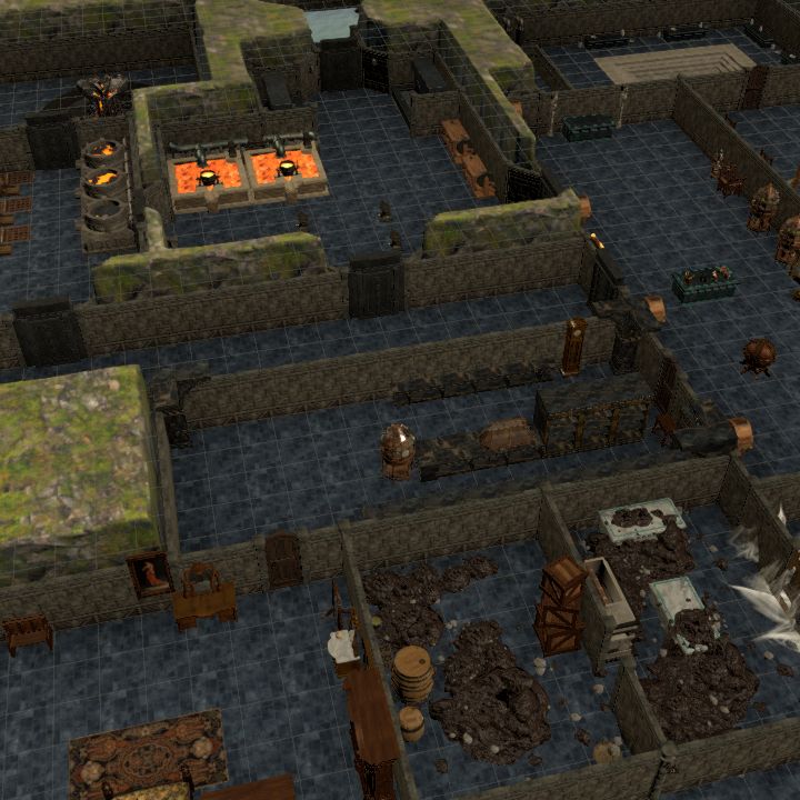 Abandoned Dwarven Forge