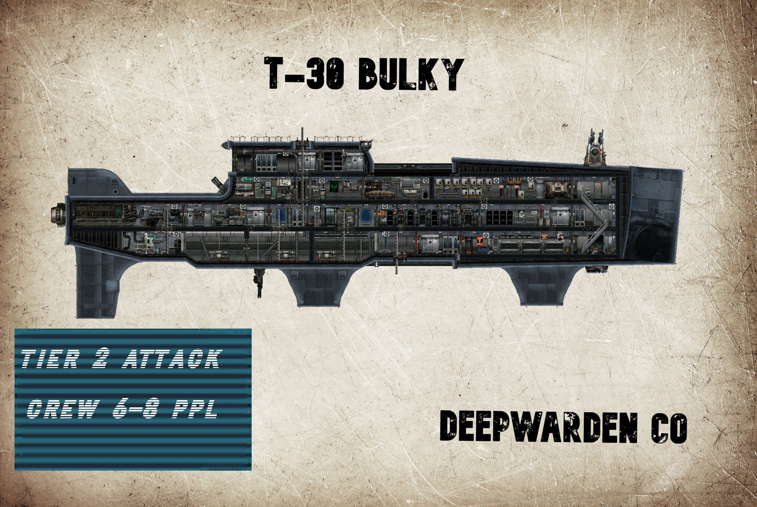 t-30 Bulky – Barotrauma Mod