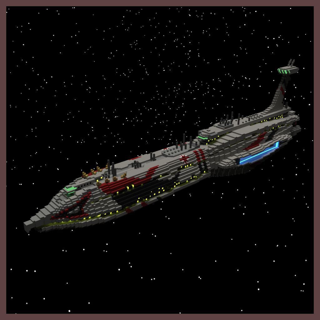 Star Wars "Nightbrother" Maul's Providence-class Destroyer (1:40)