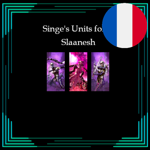 Français - Singe's Units for Slaanesh par Slavyk