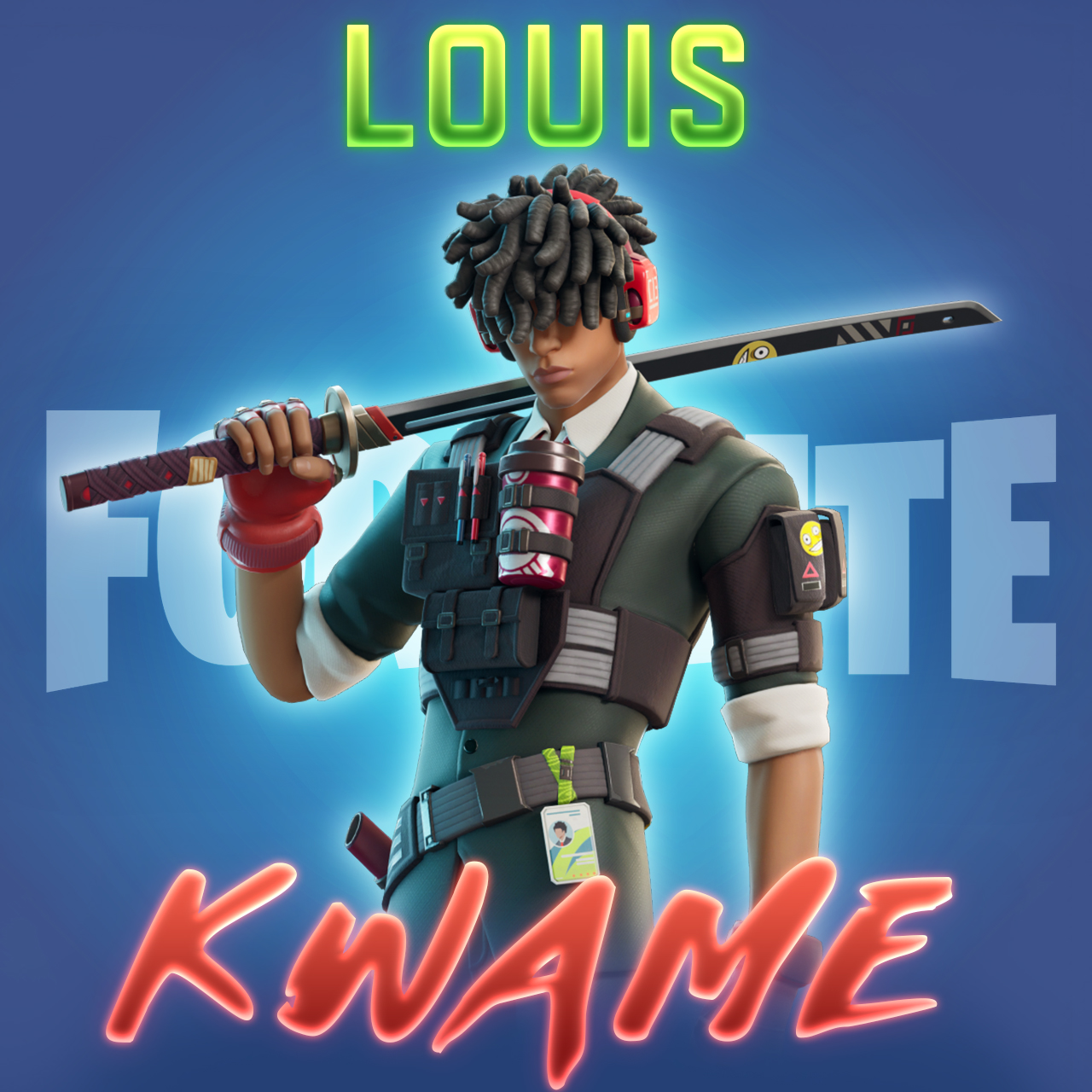 [COMM] Fortnite: Kwame - Louis
