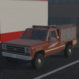 1978 Chevrolet K-10 BrickFire Mini-Pumper I-REV | MTH-01