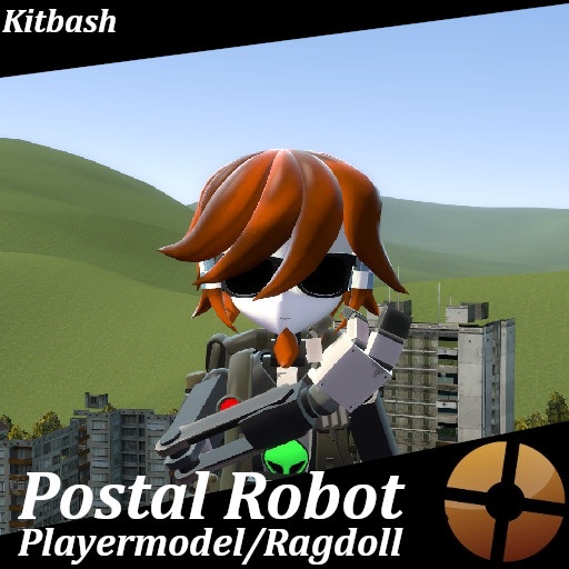 [Kitbash] Postal Dude Robot - Playermodel/Ragdoll