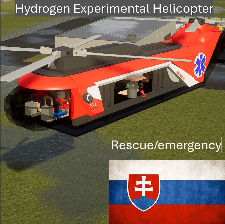 Best Rescue Helicopter hydrogen powered