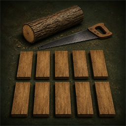 10 Planks Per Log (B42.20+) – Project Zomboid Mod
