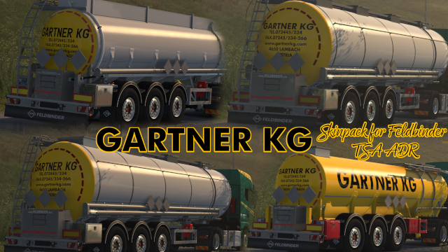 Gartner KG (A) Skinpack for Feldbinder TSA ADR by SCS