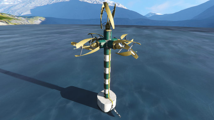 Wind Mill Turbine Tower
