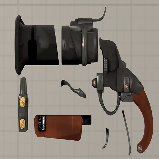 Team Fortress 2 Enhanced The Handcannon (Prop)