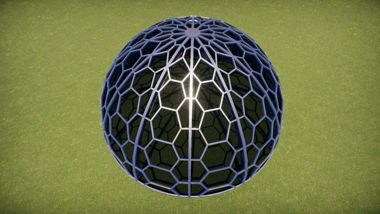 Geodesic Dome - Supported