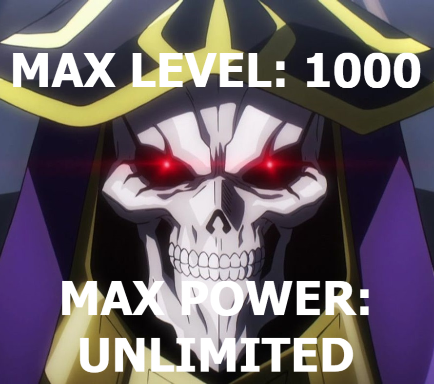 Max Level 1000, 3 skill points per level,