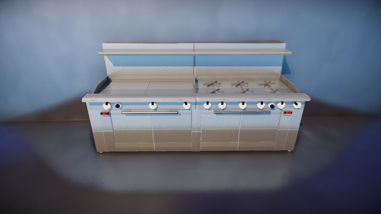 Industrial kitchen 1 / Cocina industrial 1