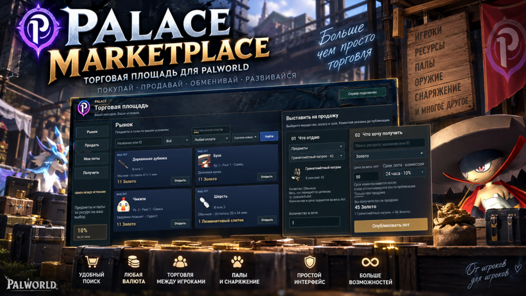 Palace Marketplace | Торговая площадь