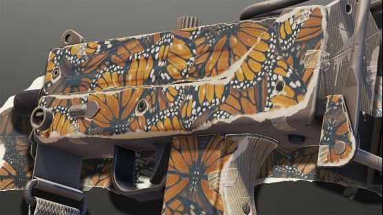 MAC-10 | Paper Collage (Monarch)