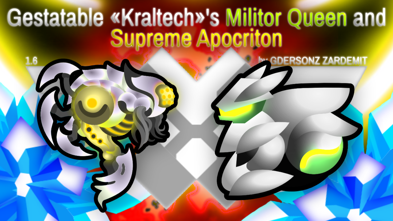 Gestatable Kraltech Militor Queen and Supreme Apocriton