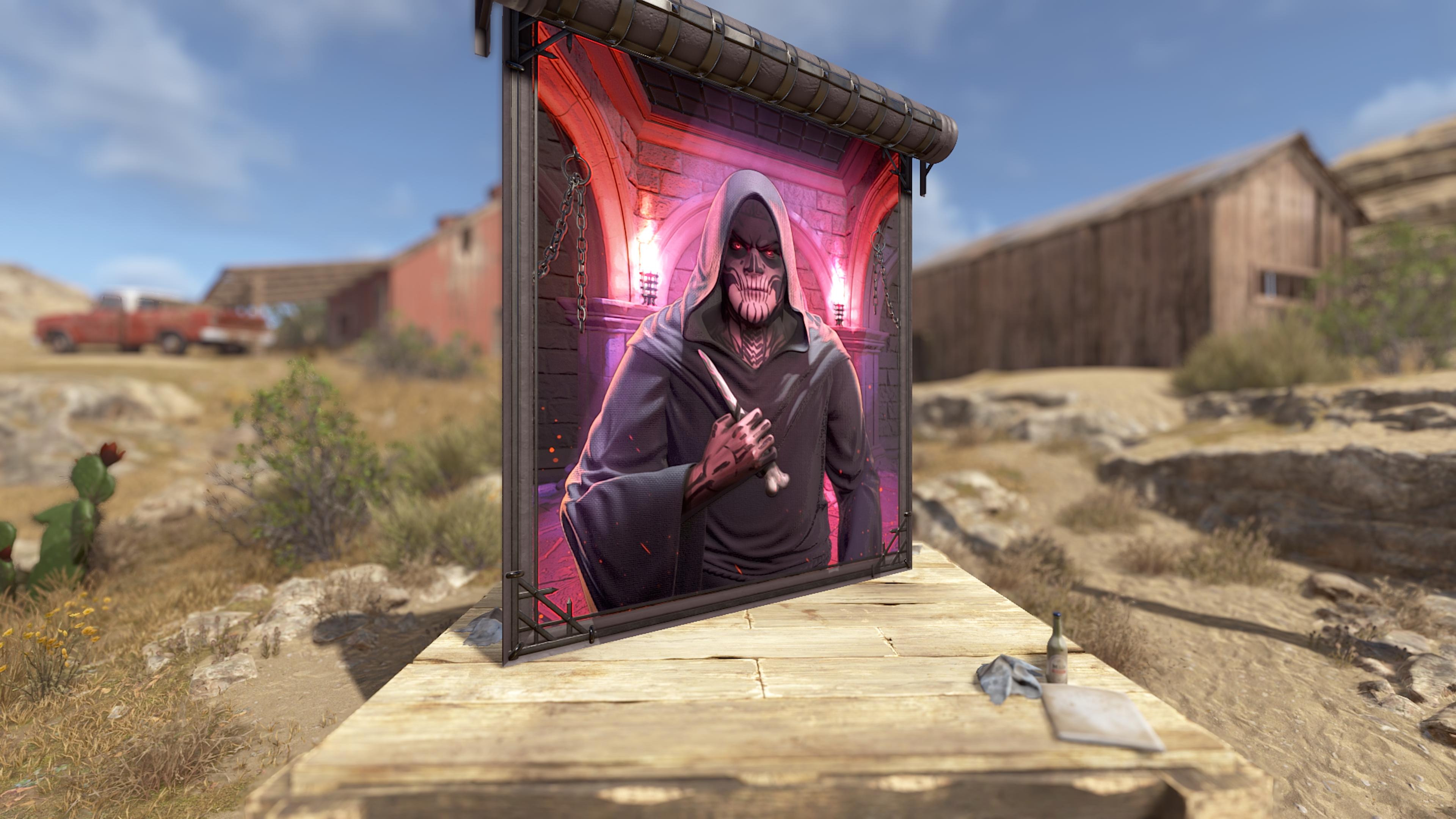 Bone Cultists Garage Door thumbnail 9