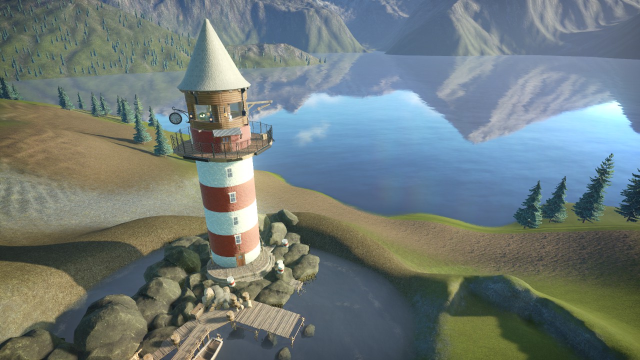 Daytime Lighthouse
