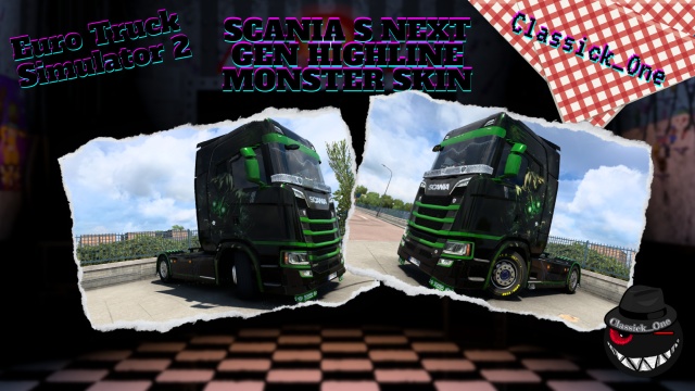 Scania S Next Gen Highline Monster Skin