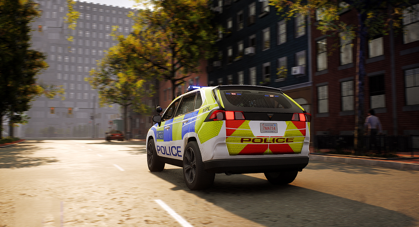 Metropolitan Police Car