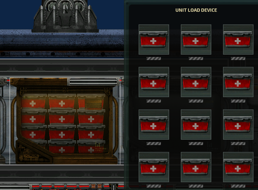 12units load container – Barotrauma Mod