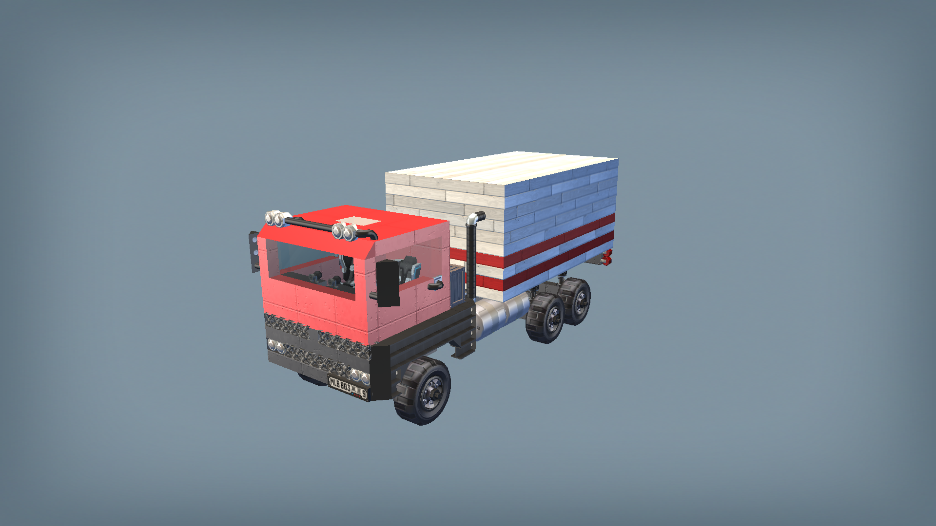 Offroad truck 01 classic version (6x6)