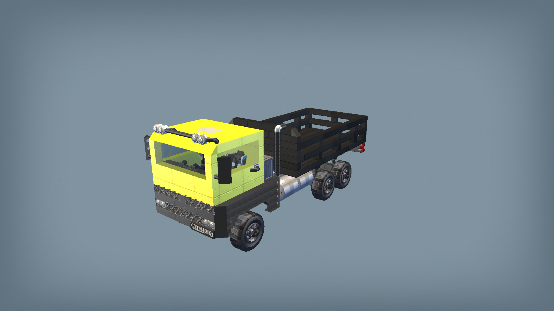 Offroad truck 01 opened version (6x6)