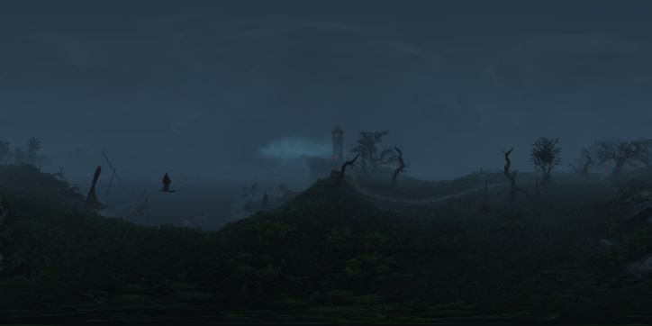 The Witcher 3 Isle of Mists Lighthouse