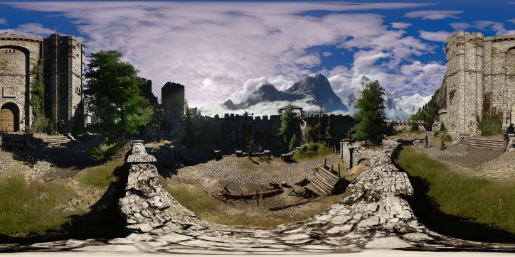 The Witcher 3 Yen and Triss at Kaer Morhen