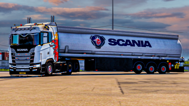 Scania S normal cab edited for TMP (Multiplayer)
